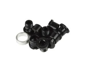 Vis et écrous pédalier Campagnolo Noir