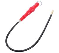 Vis et Écrous Tige Magnétique Flexible en Acier Inoxydable Rouge | Bras Extensible, Pointe Aimantée et Poignée Ergonomique, Collecte Copeaux, Fragments, Clous, Usage Atelier