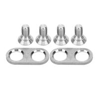 Vis et rondelles pour taquets de pédale,Vis pour taquets de pédale,Rondelles pour taquets de pédale,Vis pour taquets de pédale en alliage de titane,Vis pour taquets de pédale pour VTT,Accessoires de c