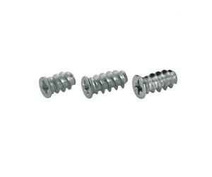 Vis euro de fixation Ø 6.3x14 mm HETTICH - Tête fraisée plate - Empreinte PZ - Acier galvanisé - 47452