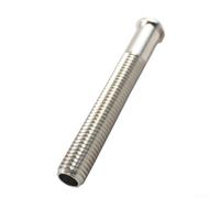 Vis fendue étendue x 90 mm pour installation d'évier en marbre - Boulon creux en cuivre pour vanne de vidange de panier et fixation filetée