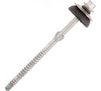 SCELL-IT Vis fibres-ciment Sommet onde FTW Ø6,5x130 mm TH8 Acier galva Sachet de 100