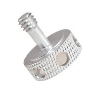 Vis filetée standard de 1/4", vis de fixation d'appareil photo en alliage d'aluminium pour têtes de trépied et accessoires photo, vis multi-usages pour appareil photo