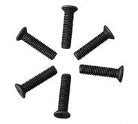 Vis filetées à gauche/boulons de fixation de mandrin/adaptateurs de tige M5 M6/remplacement UNF 1/2 3/8/attaches à filetage inversé/pièces de perceuse en métal noir/kit de réparation d'outils