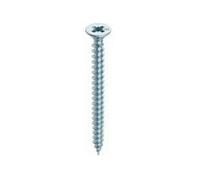 Vis Fix-Plus Filetage total - Zingué Argent - Tête fraisée POSIDRIV - Ø3,5 x 40 mm - Boite de 500 - 16180