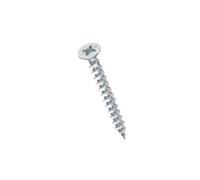 Vis Fix-Plus Filetage total - Zingué Argent - Tête fraisée POSIDRIV - Ø3 x 10 mm - Boite de 1000 - 17691