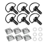 Vis Fixation Attache Rapide À Anneau En D Pour Carénage De Moto Course Pour Suzuki Pour Ducati Pour Aprilia Composants Boulons Kit Boulons Clips Carénage Moto