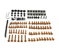 Vis Fixation Carenage Boulons Kit De Boulons, Vis, Écrous Et Clips pour Carénage De Moto pour BMW F900R R1250GS R1250 R 1250 GS ADV Adventure 2018-2022(Orange)