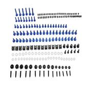 Vis Fixation Carenage Pour BMW S1000R S1000RR S1000XR M1000R M1000RR 2007-2024 Kit Boulons Carénage Pare-brise Moto(Blue)