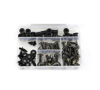 Vis Fixation Kit De Fixations Carénage Pour VFR800 VFR 800 1998-2001, Vis, Boulons Et Écrous Pare-brise Kit Boulons Clips Carénage Moto