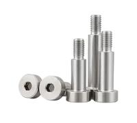 Vis for tête cylindrique for six pans creux en acier inoxydable 304 M2 M2.5 M3 M4 M5 M6 M8 M10 for roulement for rouleaux, vis for épaulement, boulon Allen(9mm,D4x M3 (10pcs))
