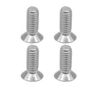 Vis for Volvo for Vauxhall for Seat for Saab for Kia for Hyundai disque de retenue de disque de rotor de frein avant arrière à douille hexagonale boulon fraisé en acier inoxydable(4pc)