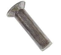 Vis fraisées, Rivets à tête plate solide, diamètre métrique lisse, attaches percussion, M2 X 5mm-8mm, .5 5mm-10mm, M3 5mm-25mm, 100 pièces(M3 x 10mm)