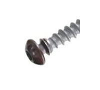 Vis Framex Clip PVC Torx filetage total MUSTAD 6x70 Laqué noir - Boite de 100 - SP305A60070035C