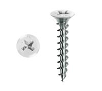 Vis Framex PVC tête fraisée réduite PH filetage total 4.3x16 Boite de 1000 - MUSTAD - SP436A43016032C