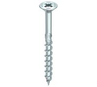 Vis HECO-Topix-Plus - Ø3,5x20mm - Tête Fraisée à poches de fraisage - Filetage Total - PZ2 - Boite de 1000 - 60210