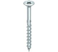 Vis HECO-Topix-Plus - Ø3,5x25mm - Tête Fraisée à poches de fraisage - Filetage Partiel - PZ2 - Boite de 1000 - 60234 G