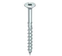 Vis HECO-Topix-Plus - Ø8x460mm - Tête Fraisée à poches de fraisage - Filetage Partiel - T40 - Boite de 50 - 61440
