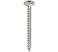 Vis HECO-Topix-Plus Inox - Ø6x70mm - Tête Ronde large - Filetage Total - T30 - Boite de 100 - 61815 G