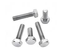 Vis hexagonale extérieure en alliage de titane TC4 M10 M12 M14 M16 M20, vis Gr5, boulon GB5783(M14x60mm,10 Pieces)