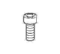 vis hexagonale Hansa M5 x 10 SW4 59912210