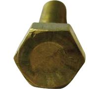 Vis hexagonale TOOLCRAFT 216291 10 pc(s) M2 10 mm tête hexagonale 6 pans extérieurs laiton N/A