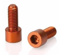 XLC Paire de vis pour porte-bidon Orange 10x10x5 cm