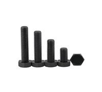 Vis hexagonales en plastique, boulons hexagonaux à tête hexagonale en nylon(M10x40)