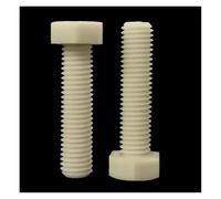 Vis hexagonales M12 M14 M16, boulons à douille externe en Nylon avec boulons en Fiber de verre, vis mâle en matière plastique 30mm-150mm L 2 pièces(M12 x 60mm)