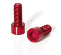 XLC Vis pour porte-bidon BC-X02 hexagonales aluminium Rouge 10 x 10 x 5 cm