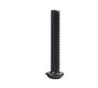 Vis hexagonales rondes noires de qualité 10.9, longueur: 4mm-8mm, ISO7380 M2 .5 M3 M4 M5 M6, 10/20/50 pièces(8mm,M4 x 20pcs)