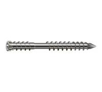 Vis à bois inox A4 pour terrasse - empreinte torx - 100 pièces - 6 x 60 mm SPAX