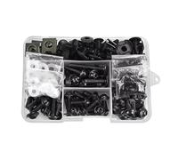 vis inox Pour CBR600 CBR600F CBR600F2 Cbr600f3 CBR600F4 CBR600F4I CBR600RR M6 Pour M5 Kit Boulons Carénage Moto Vis Ecrou