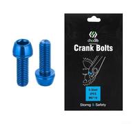 Vis It Right - Boulons de vélo M6 x 18 mm pour garder vos composants sécurisés et sûrs (bleu)