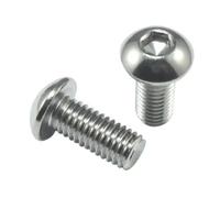 Vis Jagwire Workshop Pivot Plug M8 for Fork-Chrome 20pcs Argenté