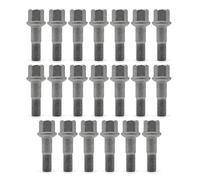 vis jante Compatible Avec Benz Pour 124 A C E Class CLK SLK W124 W168 W202 S203 C208 A0009901007 A0009904807 M12x1.5 Boulons Et Écrous De Roue(20 piece)