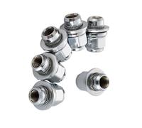 vis jante Compatible avec Nissan pour Xterra 2005 2006 2007 2008 2009 2010 2011 2012 2013 2014 2015 Écrous de roue hexagonaux 21 mm M12 x 1,25 37 mm(Silver)