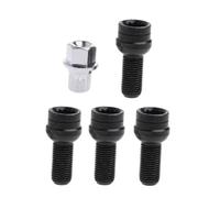 vis jante Compatible avec VW pour Golf pour J&etta pour Magotan pour Beetle Vis Adaptateur d'écrou de blocage de roue en acier inoxydable 8D0601139F 8D0 601 139F 006