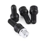 vis jante Compatible Avec VW Pour Golf Pour J&etta Pour Passat Pour Beetle Écrou Roue Vis Roue M14x1.5(Black)