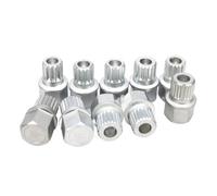 vis jante Compatible avec X1 X3 X4 X5 X6 Kit de démontage d'écrou de roue Vis de pneu Moyeu de roue Clé de démontage Tête d'écrou d'engrenage