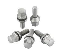 Vis Jeu Boulons Roue Compatible Avec Dacia 1pc M12x1.5 Hex 17mm Longueur 57mm Longueur De Filetage 25mm Boulons De Roue Vis De Moyeu De Roue Combinaison Boulons De Roue Écrous Écrou De Roue