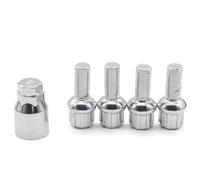 Vis Jeu Boulons Roue Compatible Avec Hyundai Pour Elantra 4+1 M12 X 1,5 Écrou De Roue De Verrouillage Standard Écrou De Roue En Acier Allié Boulons De Roue En Acier Boulons De Roue