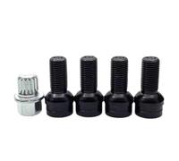 Vis Jeu Boulons Roue Compatible Avec VW Pour Golf 5 Pack Vis Écrou De Blocage De Roue Adaptateur Roue En Acier Inoxydable Boulons De Cosse En Acier Écrou De Blocage De Roue Vis Écrou De Roue