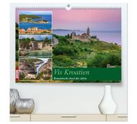 Vis Kroatien - Romantische Insel der Adria (hochwertiger Premium Wandkalender 2026 DIN A2 quer), Kunstdruck in Hochglanz: So wie die Adria früher einmal war - die romantische Insel Vis in Kroatien.