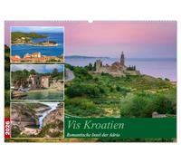 Vis Kroatien - Romantische Insel der Adria (Wandkalender 2026 DIN A2 quer), CALVENDO Monatskalender: So wie die Adria früher einmal war - die romantische Insel Vis in Kroatien.