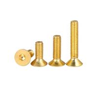 Vis laiton tête fraisée six pans creux M2-M10 meuble | Fixations Allen adaptées pour assemblage et fixation de meubles(M2x12mm-50pcs)