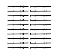 Vis longues en aluminium résistant de 35 à 60 mm, pour montage et assemblage de radiateur de refroidissement de boîtier, vis de ventilateur en mélange d'aluminium