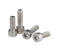 Vis M20 à tête cylindrique à six pans creux, moletées, filetage complet, clous, acier inoxydable 304(M20x60mm (1pcs))