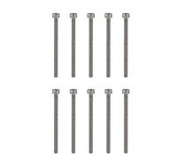 Vis M3, 10 Pièces Boulons M3 M3 X 45MM en Acier Inoxydable à Tête Creuse Hexagonale Boulon à Vis M3 Kit de Vis M3 Assortiment de Vis pour Imprimante 3D