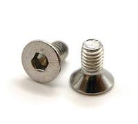 Vis M4x8 mm Tête Fraisée BTR en acier INOX A2 | Ø 4x8 mm - M4 x 8mm | Vis FHC à 6 pans creux llen) ISO 10642 / DIN 7991 | Vis inoxydable A2 (V2A/304) : LOT DE 10 Pcs - Premium Fixation